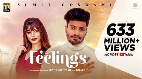 Sumit Goswami - Feelings | KHATRI | Deepesh Goyal | Haryanvi Song 2020 ...