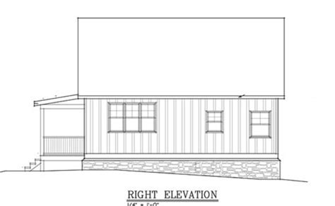 Turkey Creek Cabin - Mountain Home Plans from Mountain House Plans