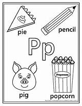 Letter P Coloring Page By Llorente Learning  TPT sketch template