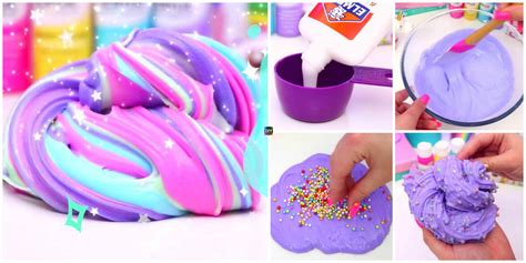 DIY Fluffy Slime Step by Step Tutorial - DIY 4 EVER