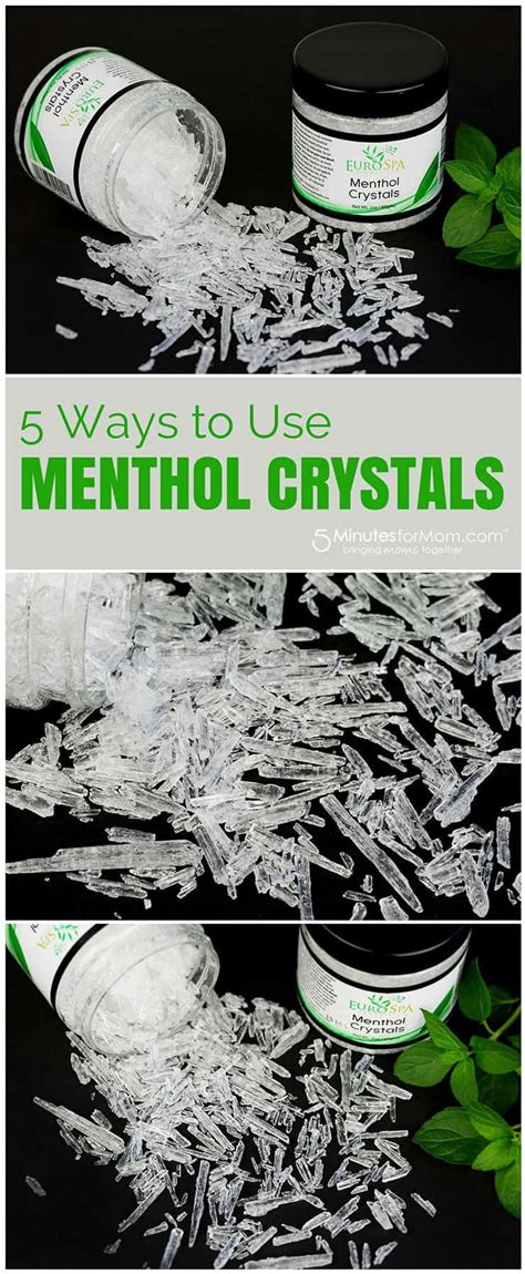 menthol crystals benefits