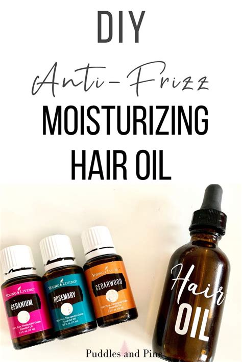 This DIY homemade hair oil is ultra hydrating for dry, frizzy hair ...