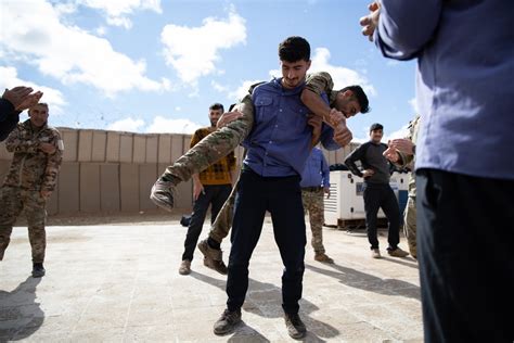 DVIDS - Images - Syrian Internal Security Forces conduct medical training [Image 1 of 7]