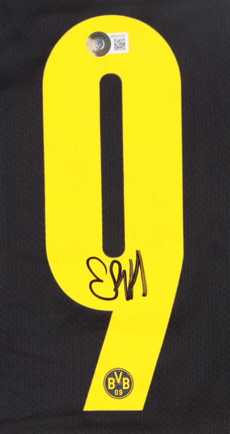 Erling Haaland Signed Dortmund Jersey (Beckett) | Pristine Auction