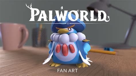 Free STL file PALWORLD 11 PENKING FANART 🐉・Model to download and 3D print・Cults