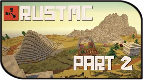 Rust MC Gameplay Part 2 - "Meeting Some Friends?" (Rust in Minecraft Mod) - YouTube