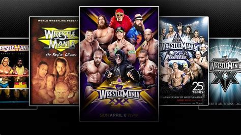 WrestleMania posters: photos | WWE