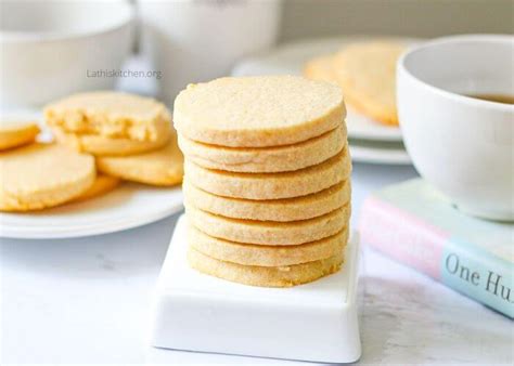 Healthy Whole wheat Butter cookies - LathisKitchen