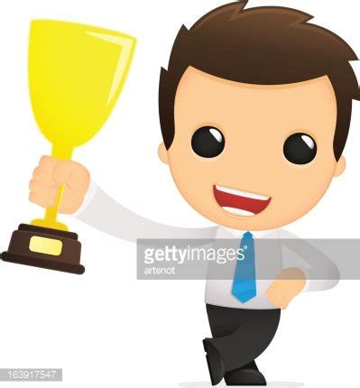 Funny Cartoon Office Worker Stock Clipart | Royalty-Free | FreeImages