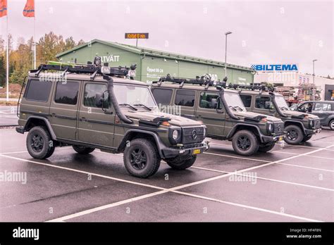 Swedish Military SUV Stock Photo - Alamy