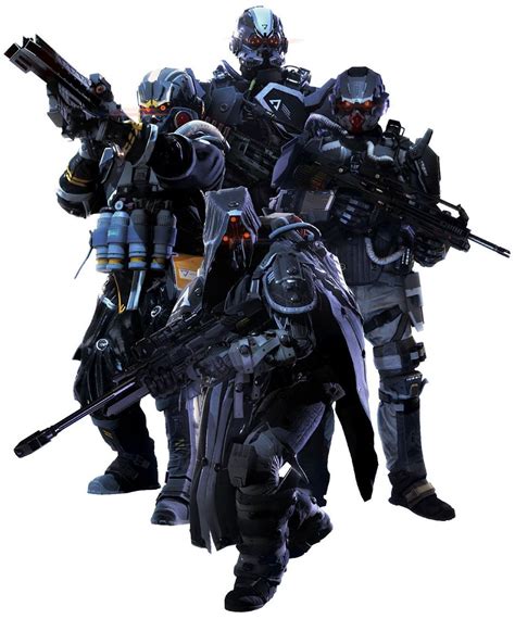 Helghast Soldiers - Characters & Art - Killzone: Shadow Fall | Shadow fall, Concept art ...