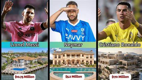 The craziest most expensive super houses of the richest football players🤑- $10million to ...