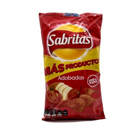 SABRITAS ADOBADAS 45G – Súper La Mas Chiquita