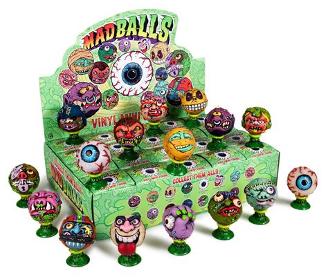 Mad Balls Blind-Box Mini Series available Now at Kidrobot!!! | Vinyl figures, Mini figures, Kidrobot