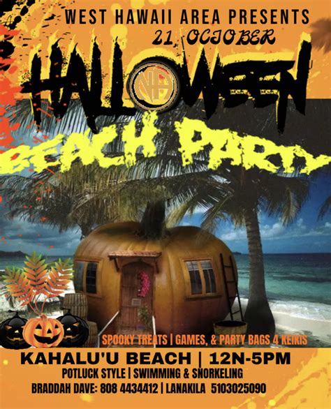 West Hawaii Halloween Beach Party – Narcotics Anonymous Hawai'i