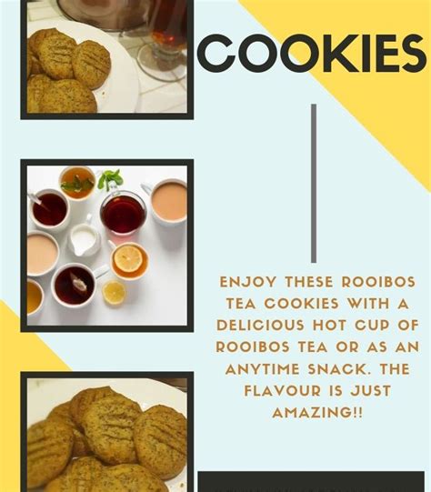 Rooibos tea cookies - Living Delish