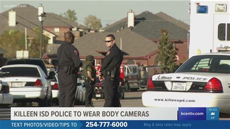 Killeen ISD police to wear body cameras | kcentv.com