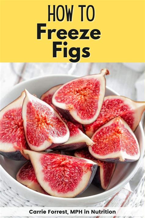 How to Freeze Fresh Figs | Recipe | Fig recipes, Frozen fresh, Fresh figs