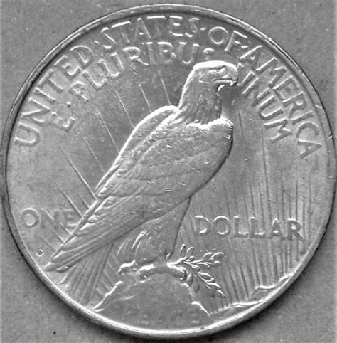 1922 peace dollar - mintmark question | Coin Talk