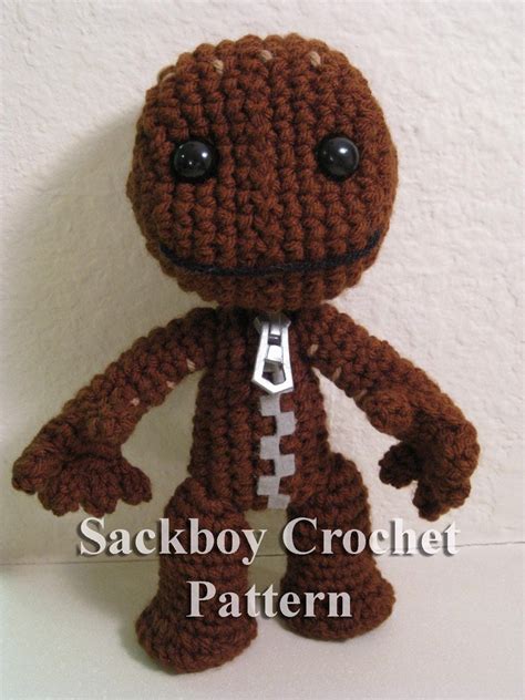 Sackboy Crochet Pattern by RichmondArt on Etsy