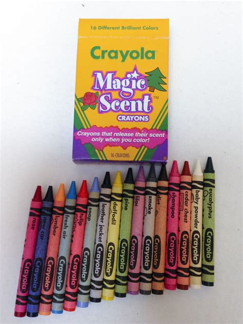 Crayola Magic Scent crayons from the mid-90s! : r/nostalgia