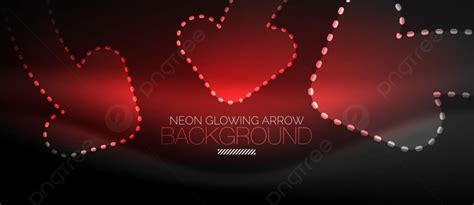 Neon Techno Arrow Vector Light Background, Template, Wallpaper, Concept ...