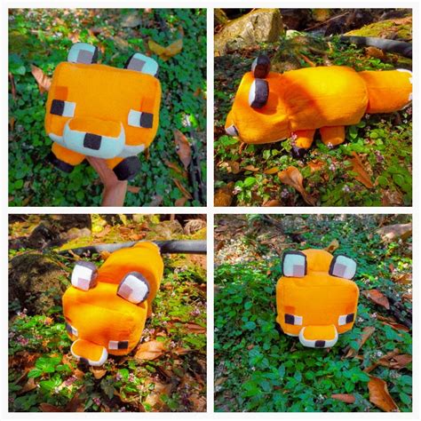 Minecraft Fox Plush by wafposa on DeviantArt