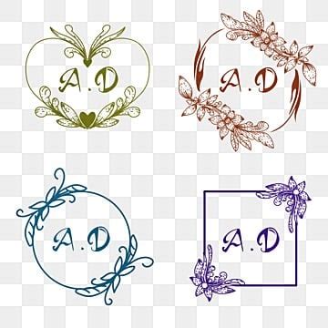 Monogram Border PNG Transparent Images Free Download | Vector Files ...