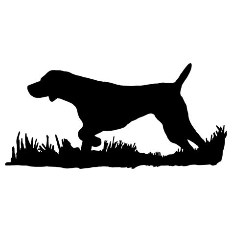 German Shorthair Pointer Bird Dog Silhouette, Upland Hunting Decal – Modern Wild