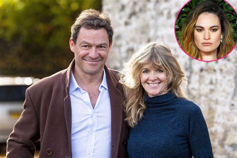 Dominic West Runs With Wife Catherine After Lily James Scandal | Us Weekly