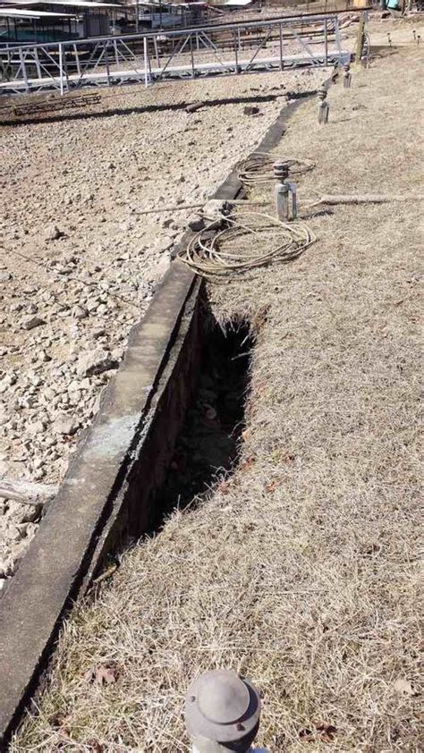 Land Erosion Behind Seawall | Lake of the Ozarks News | lakeexpo.com