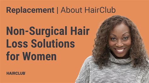 HairClub Non-Surgical Solutions for Women - YouTube