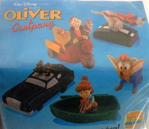 1996 DISNEY'S OLIVER & Company Burger King Kids Meal Toys - U - Pick $2.99 - PicClick
