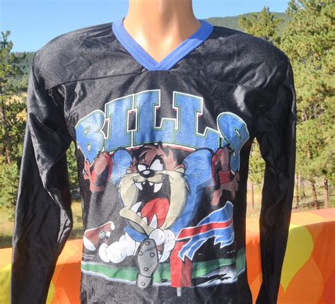 Vintage 90s kid buffalo BILLS football jersey nfl taz tee | Etsy ...