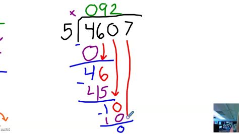 Standard Algorithm Division Decimals