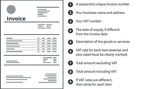 Invoice Template Without Vat - Cards Design Templates