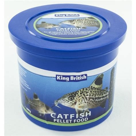 King British Catfish Pellets Sinking Aquarium Fish Food 600g - Aquarium Supplies from Discount ...