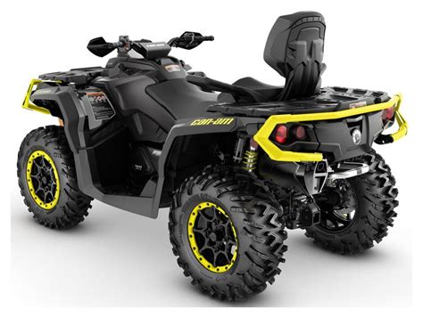 New 2019 Can-Am Outlander MAX XT-P 850 Carbon Black / Sunburst Yellow | ATVs in Massapequa NY