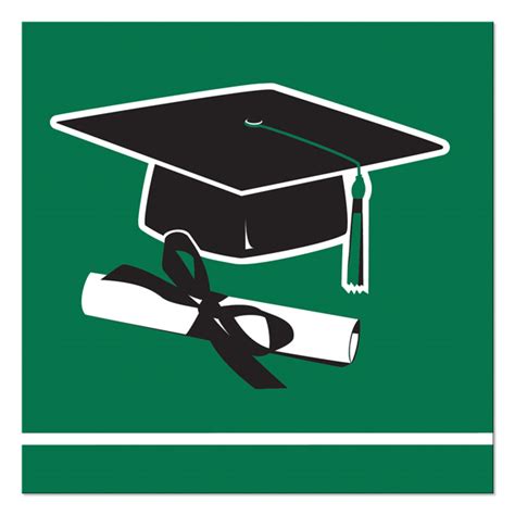 Green Graduation Cap Clipart - ClipArt Best