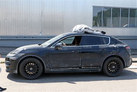 2023 Porsche Macan EV Spied With Taycan-Inspired Headlights - autoevolution