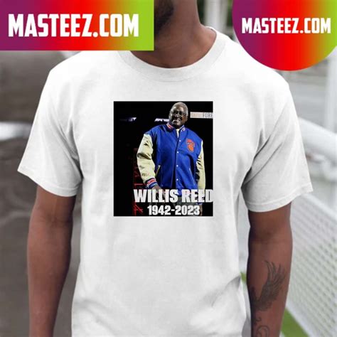 Respect Willis Reed National Basketball Coaches Association T-shirt - Masteez