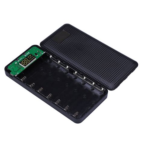 3 USB 7X 18650 DIY Mobile Power Bank Case Kit Battery Charger Box Case ...