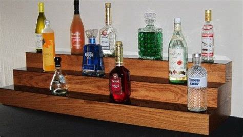 3 Tier LED Bar Shelf Display | Liquor shelf, Display shelves, Bottles decoration