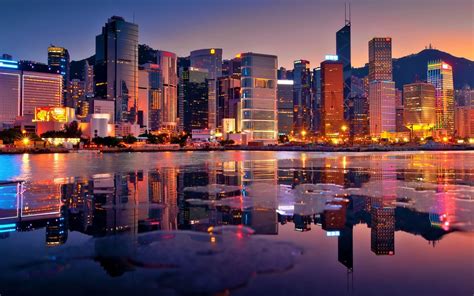 Hong Kong Night View Wallpapers - Top Free Hong Kong Night View ...