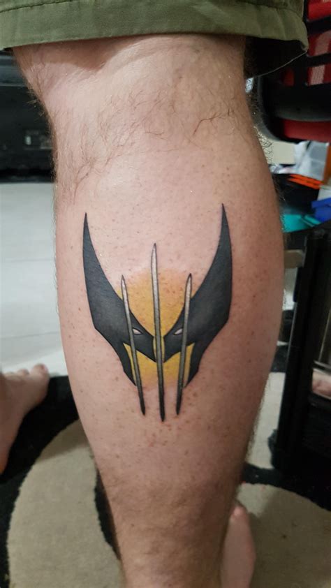 My new Wolverine tattoo done by Jay Craig at Tora Sumi Balmain Japanese ...