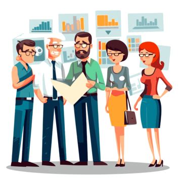 Cartoon Stakeholders PNG Transparent Images Free Download | Vector ...