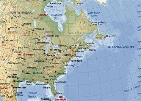 Montreal Map - Canada