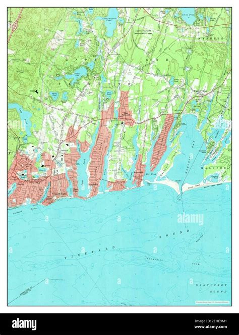 Falmouth, Massachusetts, map 1972, 1:24000, United States of America by ...