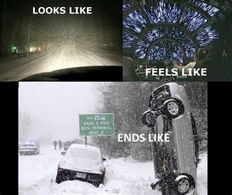 snow memes | Driving in the snow - Funny Pictures | Snow humor, Picture blog, Funny