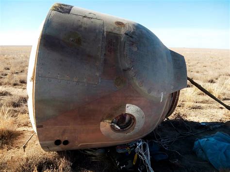 Soyuz Spacecraft Landing